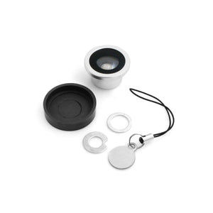 System-S Obiettivo fisheye universale 0,4x lente fisheye con supporto magnetico per smartphone tablet PC