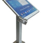SYSTEM-S Universal Präsentation Wandhalter Haltearm abschließbar Wandhalterung für Tablet PC´s von 9.7-12 Zoll