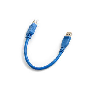 Cable de carga USB 3.0 Tipo A (macho) a USB 3.0 Tipo A (hembra) Cable de datos Cable alargador 30 cm