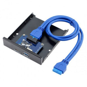 Front panel USB 3.0 Type-A & USB 3.1 Type-C dual port for 3.5 inch drives