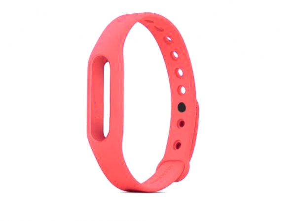 Bracelet de remplacement en silicone SYSTEM-S pour XiaoMi Mi Band 2 en rose