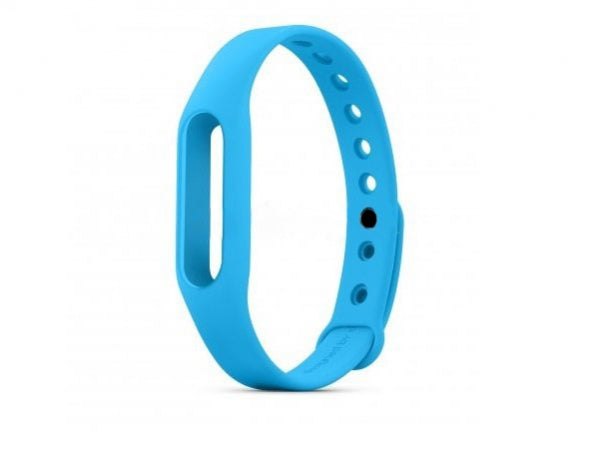 Pulsera de repuesto de silicona SYSTEM-S para XiaoMi Mi Band 2 en color azul