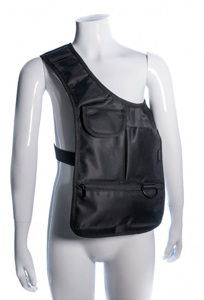 System-S Sac avant-bras Sac à bandoulière Sac de sécurité Holster Sac à bandoulière pour tablette PC et bien plus encore