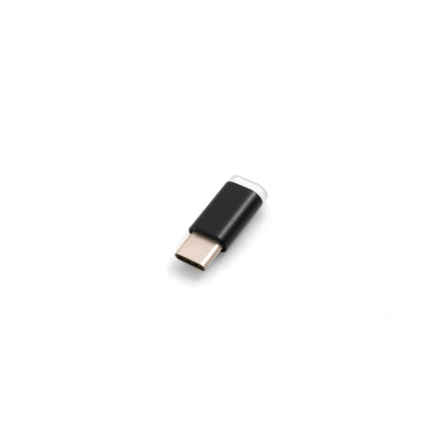 SYSTEM-S USB 3.1 Type C male to Micro USB 2.0 female adapter converter adapter plug in black