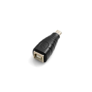 SYSTEM-S Mini USB mâle vers USB femelle adaptateur câble adaptateur prise adaptateur convertisseur