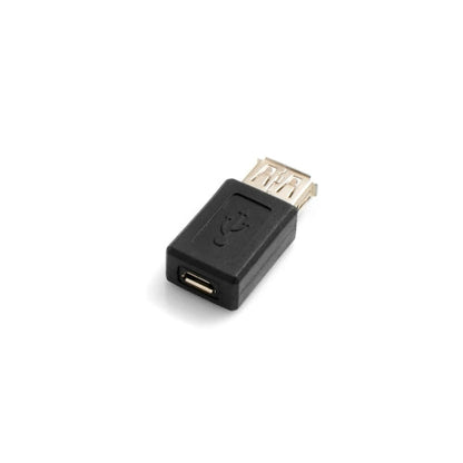 SYSTEM-S OTG Adapter USB A Host Eingang zu Micro USB Eingang Adapter On-The-Go Host Kabel