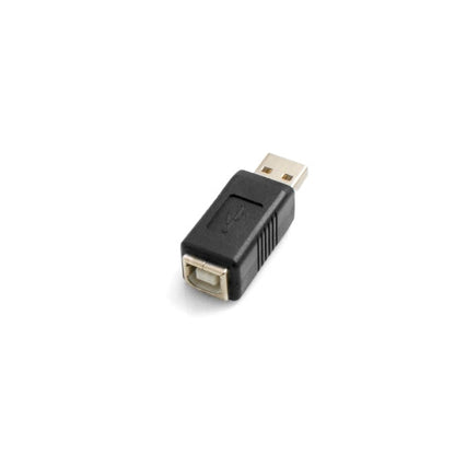 SYSTEM-S USB A Stecker zu USB Typ B Eingang Converter Adapter