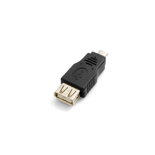 SYSTEM-S Micro USB Stecker zu USB Typ A Eingang OTG On The Go Host Konverter Adapter Kabel