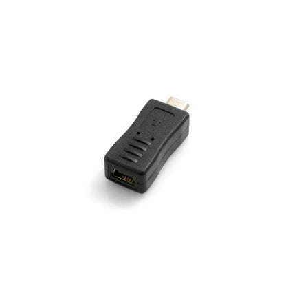 SYSTEM-S Mini USB Eingang auf Micro USB Stecker Adapter Adapterstecker Converter