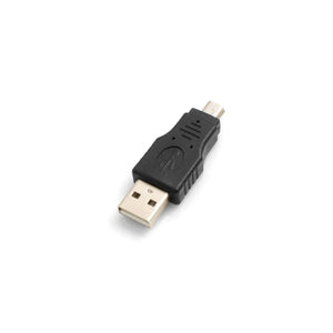 Adaptateur SYSTEM-S OTG USB A mâle vers mini USB mâle, prise câble hôte en déplacement