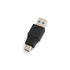 Adaptador OTG SYSTEM-S USB tipo C 3.1 macho a 3.0 tipo A macho