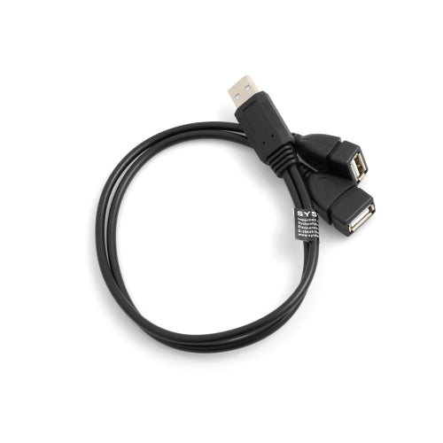 Y- Kabel USB Typ A Stecker zu 2 x USB Typ A Buchse Y-Splitter Adapter