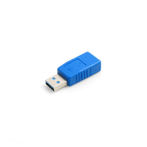 SYSTEM-S Convertidor adaptador de cable de conector USB A 3.0 (macho) a conector USB A 3.0 (hembra)