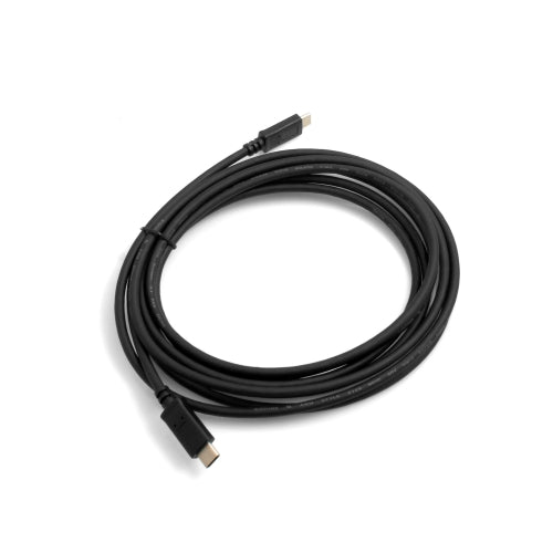 SYSTEM-S Cable USB Tipo C 3.1 (macho) a USB Tipo C 3.1 (macho) cable de datos cable de carga 300 cm