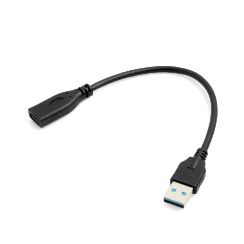 Câble USB System-S type A 3.0 vers USB 3.1 type C 20cm