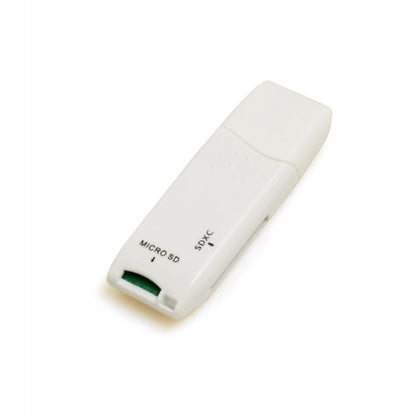 SYSTEM-S 2 in 1 USB Type A 3.0 to Micro SD SDXC SDHC card reader adapter