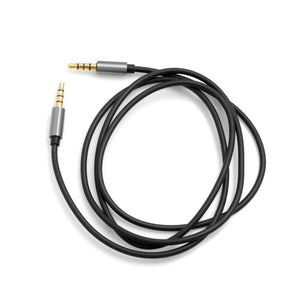 SYSTEM-S adapter cable 3.5mm jack (male) to 3.5mm jack AUX stereo plug 100 cm 4-pin (male)