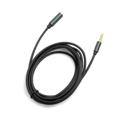 SYSTEM-S adapter cable 3.5mm jack 4-pin (male) to 3.5mm jack AUX stereo socket 200 cm (female)