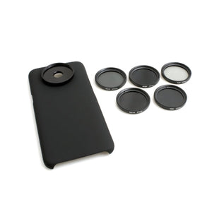 SYSTEM-S Neutraldichtefilter ND-Filter Linse Set 37mm für Samsung Galaxy S8 Plus