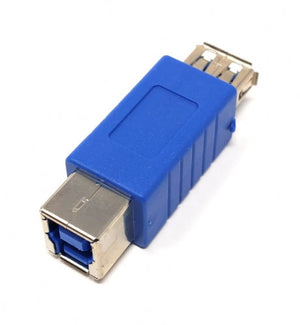 System-S USB A 3.0 female to USB type B male converter