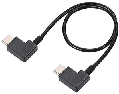 System-S USB Kabel 3.1 Typ C auf USB 3.1 Typ C 90° gewinkelt 30cm