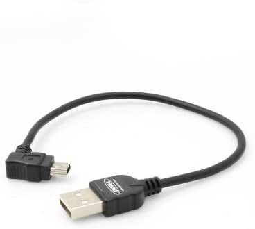 Cable System-S Mini USB 90° en ángulo izquierdo 20 cm