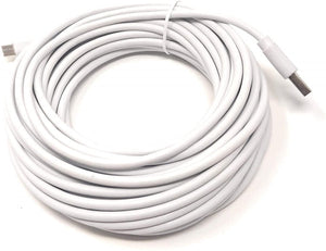 SYSTEM-S USB 2.0 Kabel 13 m Micro B Stecker zu Typ A Stecker Adapter in Weiß