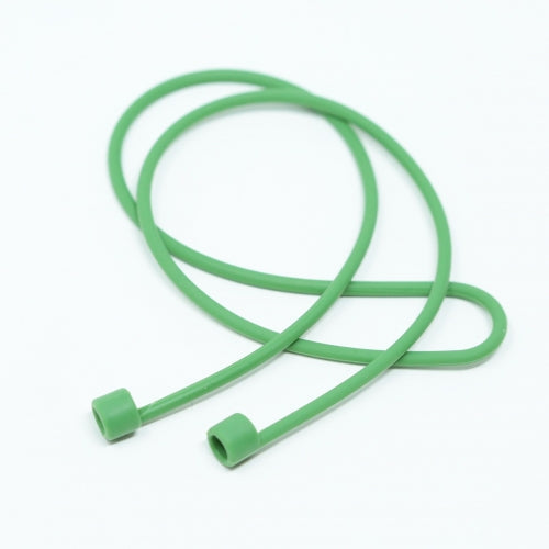 Supporto per cinturino in silicone System-S 10x per cuffie AirPods in verde