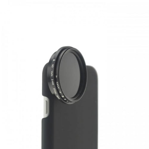 ND Filter 37 mm Set Neutraldichtefilter Graufilter mit Hülle für iPhone 7 Plus und 8 Plus