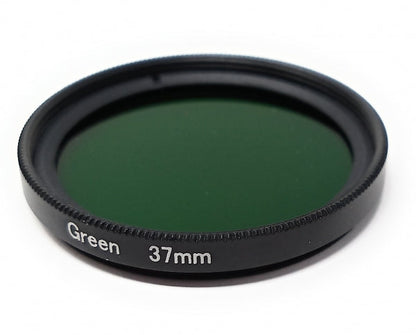 SYSTEM-S Farbfilter Grün 37 mm Gewinde anschraubbar Filter für Fotografie