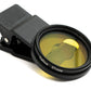 SYSTEM-S Farbfilter Gelb 37 mm Gewinde anschraubbar Filter für Fotografie