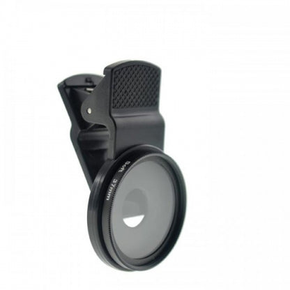 SYSTEM-S Soft Filter 37 mm thread softening with clip in black for smartphone