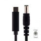 Cavo USB 3.1 da 145 cm Tipo C maschio a DC 20 V 5,5x1,1 mm Adattatore maschio