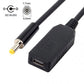 SYSTEM-S USB 3.1 Kabel 23cm Typ C Stecker zu DC 20V 4,0 x 1,7 mm Buchse Adapter Ladekabel