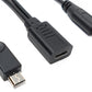 SYSTEM-S USB 3.1 Y Kabel 25 cm Typ C Buchse zu Typ C und 2.0 Micro B Stecker