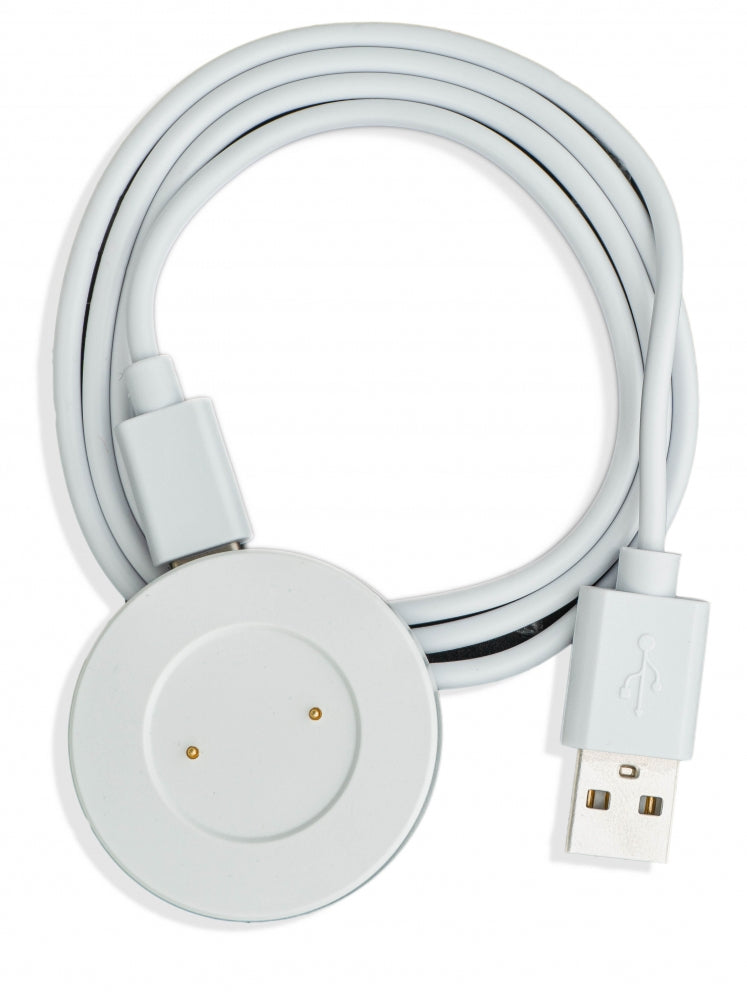 Cable USB 2.0 SYSTEM-S de 75 cm, estación de carga blanca para reloj inteligente Huawei Honor Watch GS PRO