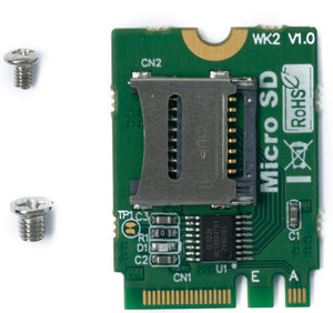 SYSTEM-S M2 NGFF clé A.E emplacement WIFI vers lecteur de carte Micro SD SDHC SDXC TF M.2 A + E