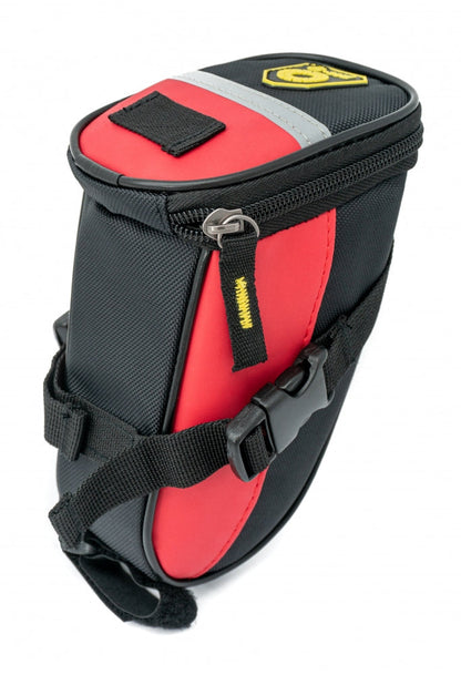 SYSTEM-S bicycle saddle bag holder attachment waterproof in red