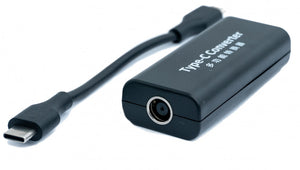 SYSTEM-S Adaptador USB 3.1 Tipo C Hembra a DC 20V 7.9 x 5.5mm Cable de Carga Hembra