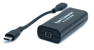 SYSTEM-S USB 3.1 Adapter Typ C Buchse zu DC 20 V 4,5 x 3,0 mm Buchse Kabel Ladekabel