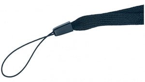 Confezione da 5 cordini da colletto con passanti di colore nero per lettori MP3 di smartphone