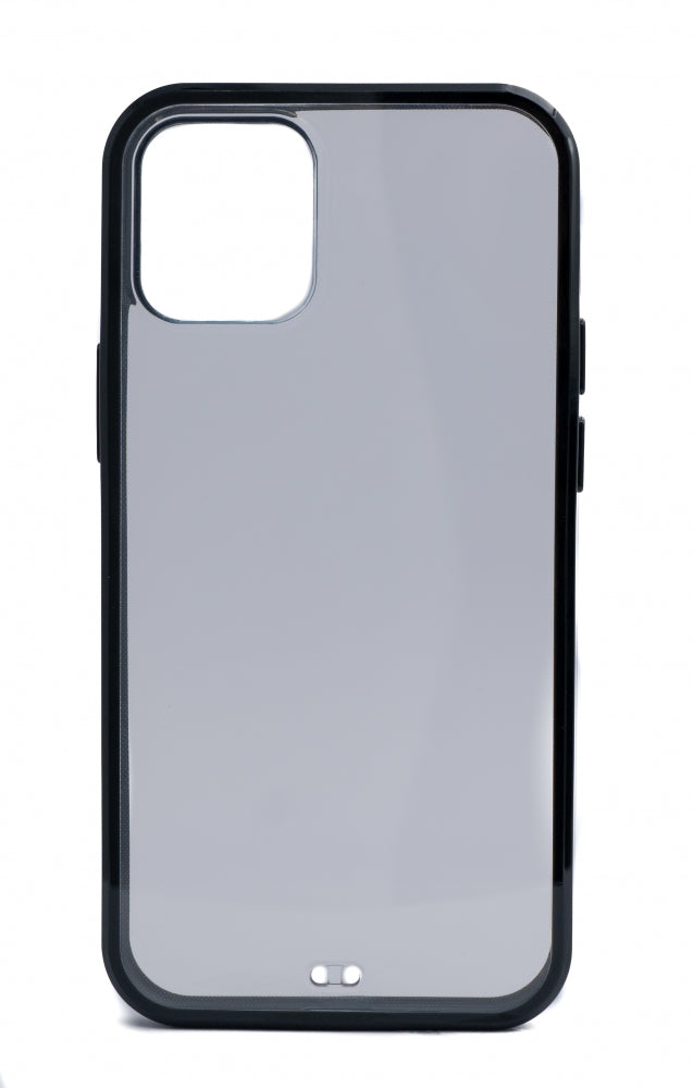 Custodia protettiva in silicone di colore nero, trasparente compatibile con iPhone 12 Mini