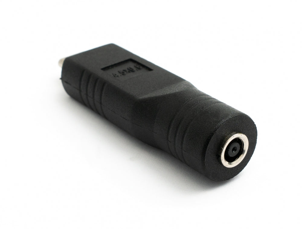 Adaptateur USB 3.1 Type C mâle vers câble mâle DC 20 V 4,5 x 0,6 mm en noir