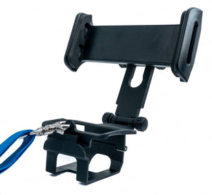 Attacco porta telecomando drone a 360° di colore nero per smartphone tablet