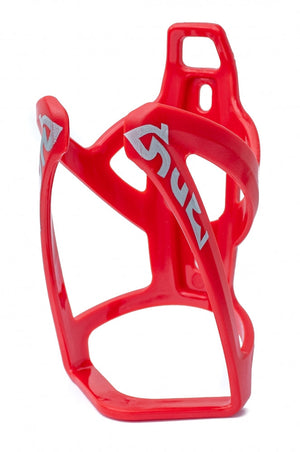 Fixation pour porte-bidon de vélo SYSTEM-S en rouge