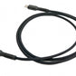 SYSTEM-S USB 3.1 Kabel 1 m Typ C Stecker zu 8 pin Stecker Adapter geflochten Schwarz