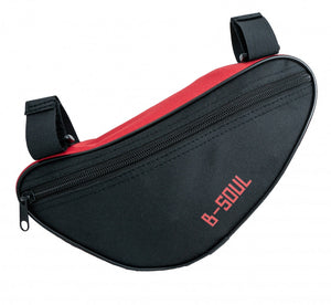 SYSTEM-S bicycle bag splash-proof triangle bag frame bag triangle bag red