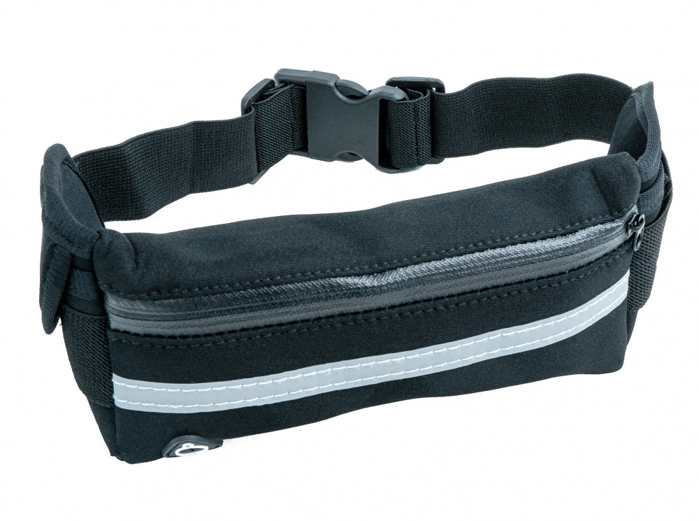 Sac banane SYSTEM-S bag Belt Bag avec porte-bouteille en noir