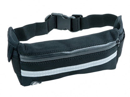 SYSTEM-S bag belt bag bum bag with bottle holder in black