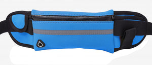 SYSTEM-S bag belt bag bum bag with bottle holder in light blue